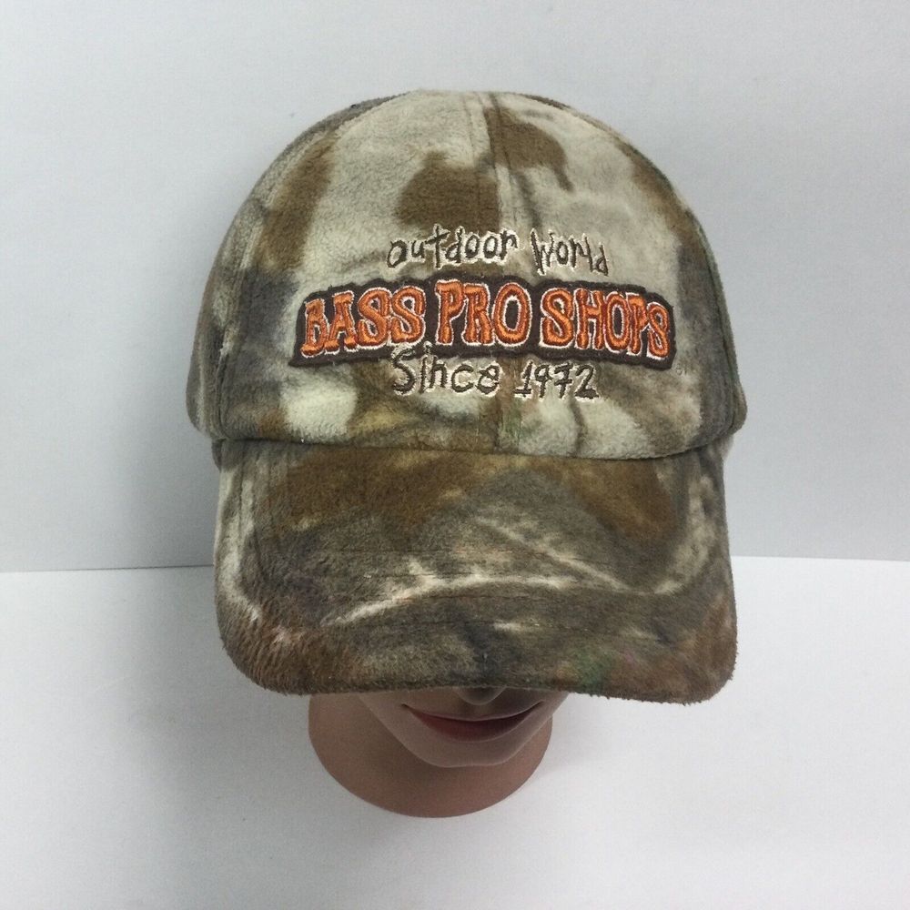Pro Bass fleece Sherpa hat youth Camo hunting cap ear flaps Size Youth